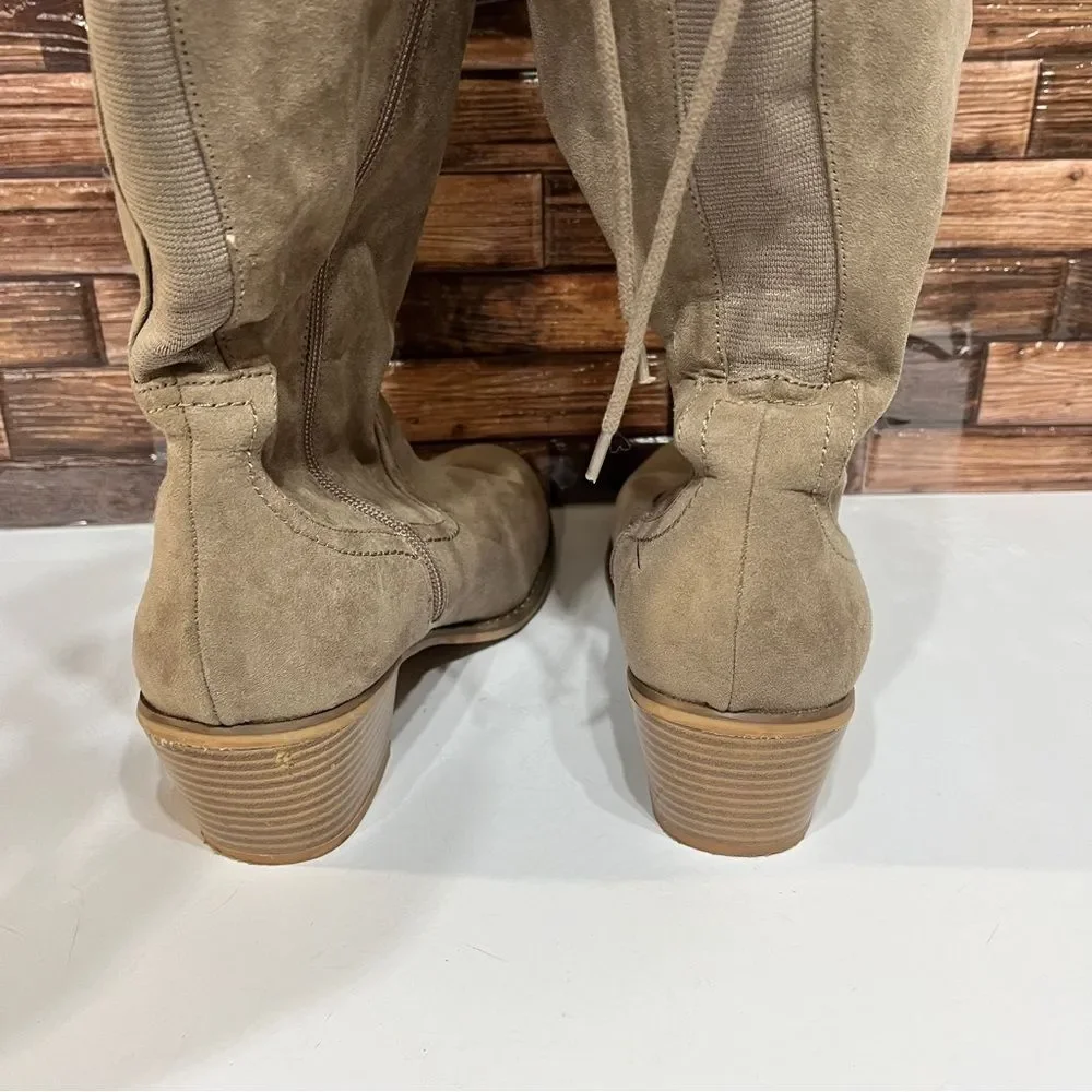 Torrid Women's Taupe Over the Knee Boots 8